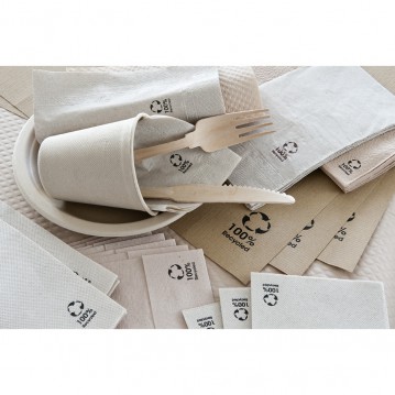 Serviette couvert gobeleet set de table